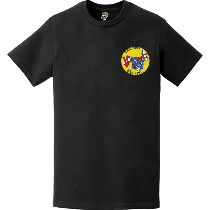 USS Toro (SS-422) Left Chest Logo Emblem T-Shirt