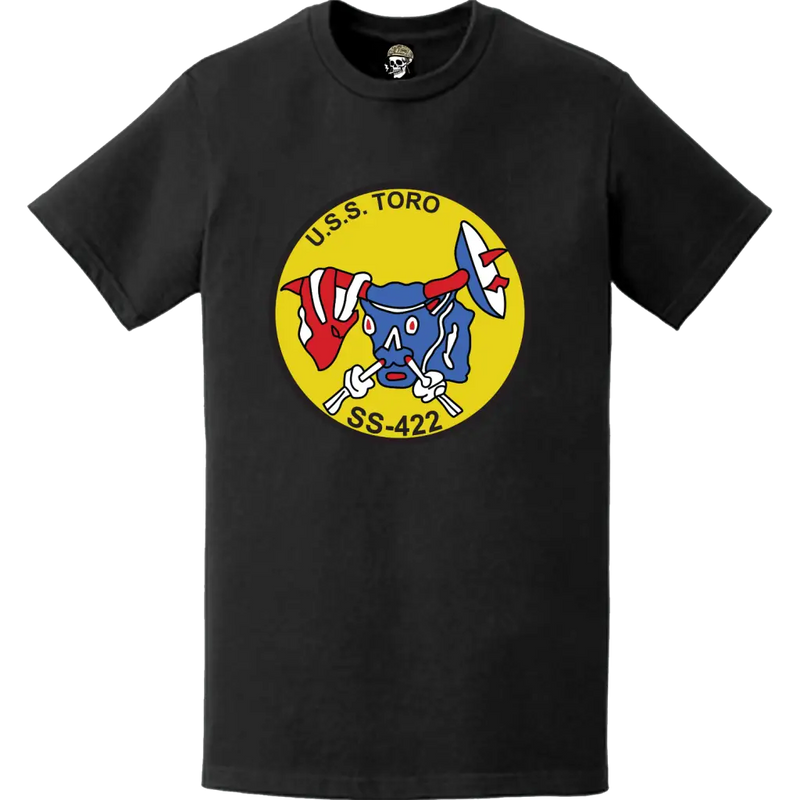 USS Toro (SS-422) Submarine Logo Emblem T-Shirt