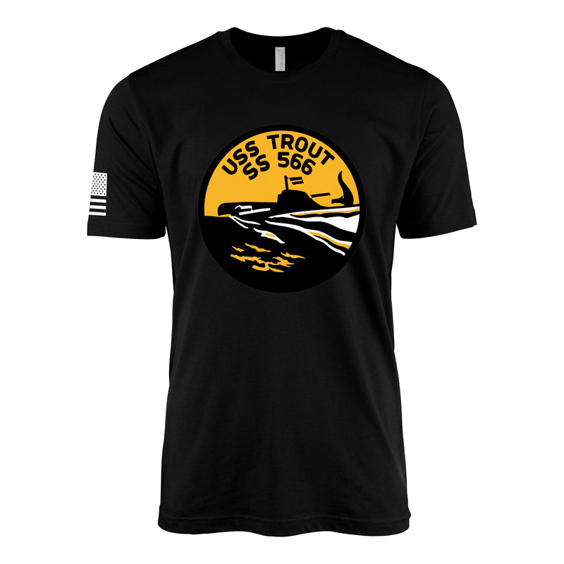 USS Trout (SS-566) Tang-Class Submarine T-Shirt