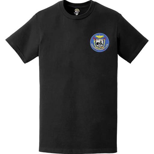 USS Trutta (SS-421) Submarine Left Chest Logo Emblem T-Shirt Tactically Acquired   