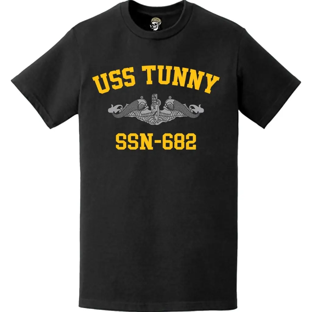 USS Tunny (SSN-682) Submarine T-Shirt Tactically Acquired   