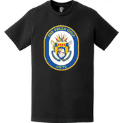 USS Vella Gulf (CG-72) Ship's Crest Logo T-Shirt Tactically Acquired   