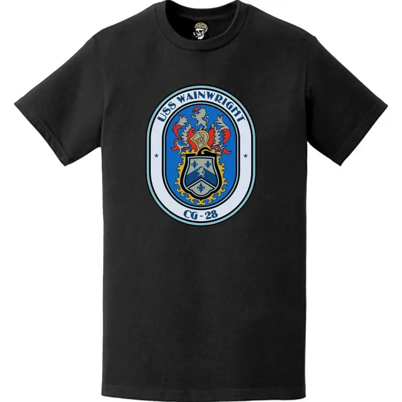 USS Wainwright (CG-28) Ship's Crest Logo T-Shirt