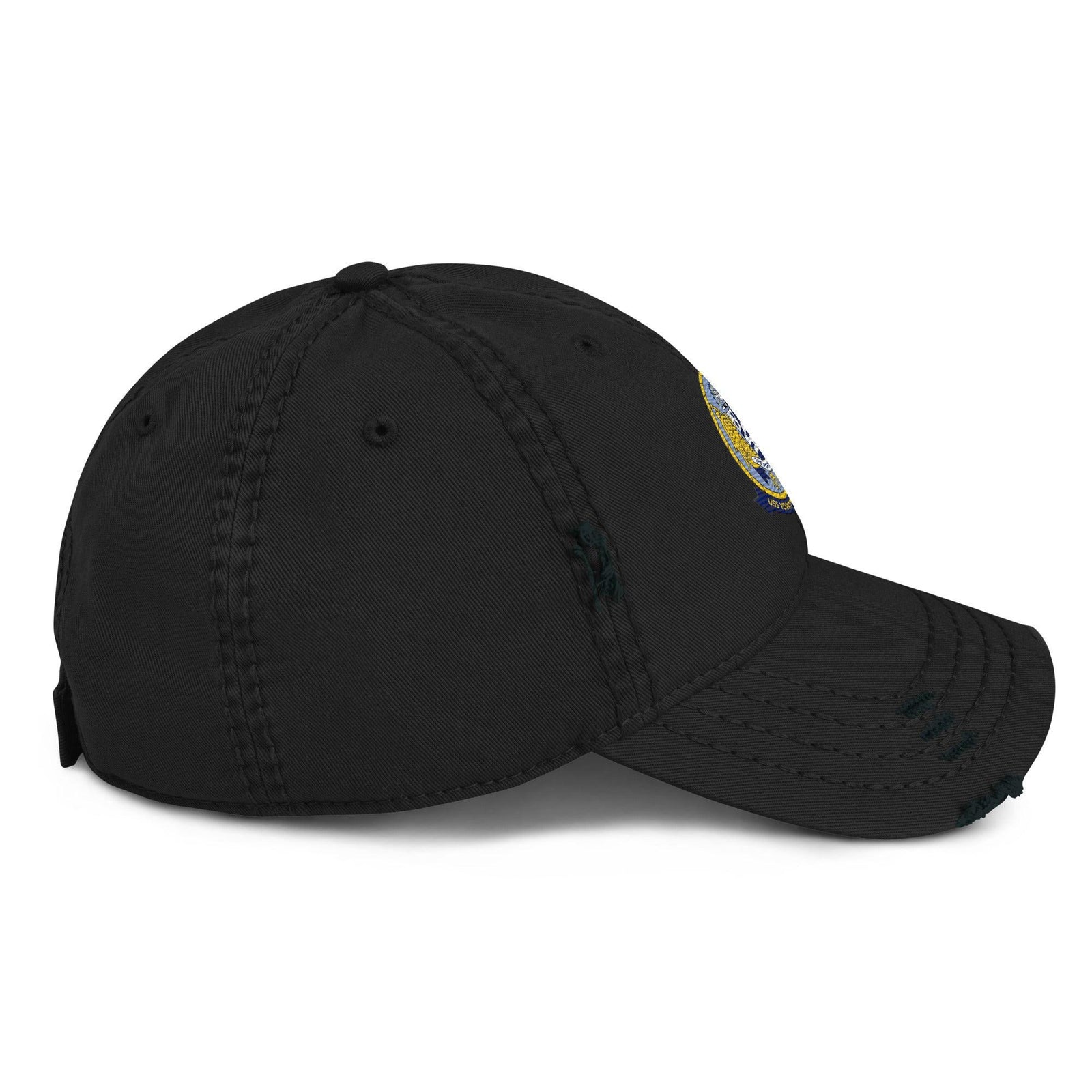 USS Yorktown (CVS-10) Embroidered Distressed Dad Hat Tactically Acquired   