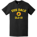 USS Dale (DLG-19) Tonkin Gulf Yacht Club T-Shirt Tactically Acquired   