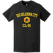 USS Oklahoma City (CL-91) Tonkin Gulf Yacht Club T-Shirt Tactically Acquired   