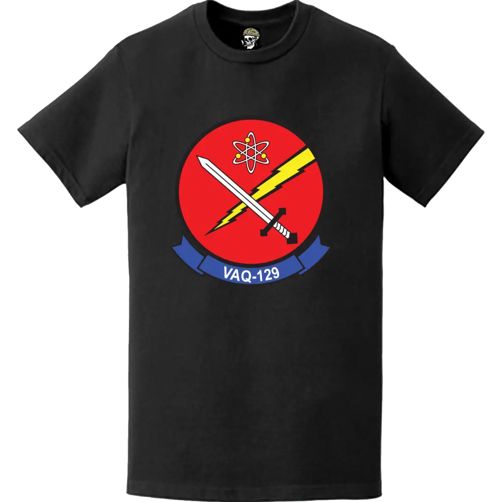 VAQ-129 Patch Logo Decal Emblem T-Shirt Tactically Acquired   
