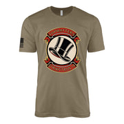 VFA-14 Tophatters Insignia T-Shirt - Coyote Brown