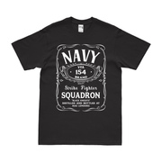 Strike Fighter Squadron 154 (VFA-154) Whiskey Label T-Shirt Tactically Acquired Small Black 