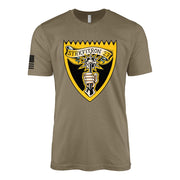 VFA-27 Royal Maces Insignia T-Shirt - Coyote Brown