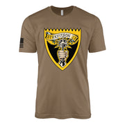 VFA-27 Royal Maces Insignia T-Shirt - Woodland Brown