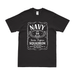 Strike Fighter Squadron 34 (VFA-34) Whiskey Label T-Shirt Tactically Acquired Small Black 