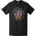 Distressed 1st Special Forces Airborne American Flag Emblem T-Shirt Tactically Acquired   
