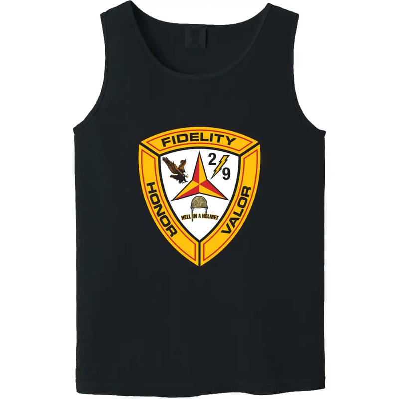 Vintage 2nd Battalion, 9th Marines (2/9) Emblem Tank Top
