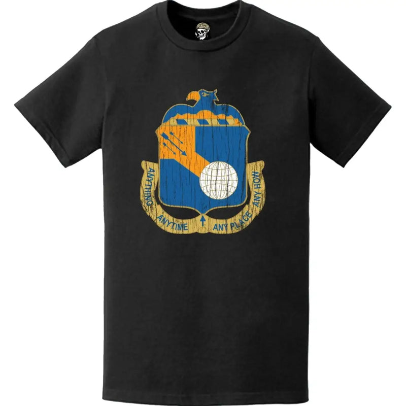 Distressed 77th Special Forces Group (77th SFG) Emblem T-Shirt