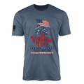 The Virginia Line - Steady Under Fire Continental Army Est. 1775 T-Shirt