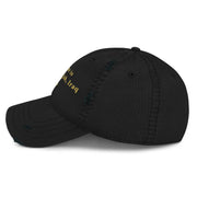 Welcome to Camp Fallujah Iraq Distressed USMC OIF Veteran Dad Hat Tactically Acquired   