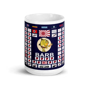 USS Barb SS-220 Battle Flag White Glossy Coffee Mug Tactically Acquired   