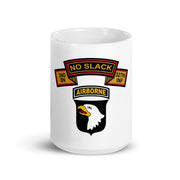 2-327 Infantry 'No Slack' 101st Airborne SSI Coffee Mug Tactically Acquired   