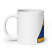 10th Armored Division White Coffee Mug Tactically Acquired   
