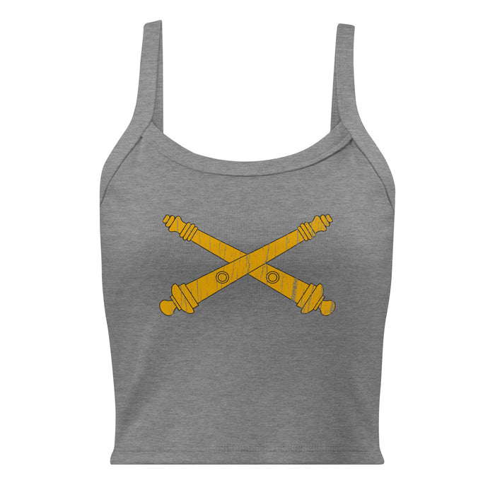 U.S. Army Field Artillery Women’s Micro-Rib Tank Top Tactically Acquired