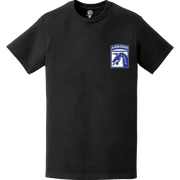 XVIII Airborne Corps CSIB Logo Emblem Left Chest T-Shirt Tactically Acquired   