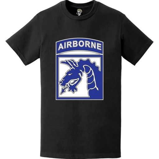 XVIII Airborne Corps CSIB Logo Emblem T-Shirt Tactically Acquired   