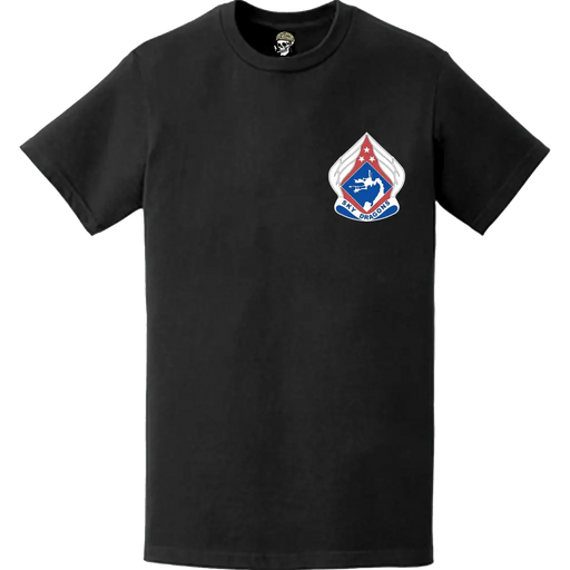 XVIII Airborne Corps DUI Logo Emblem Left Chest T-Shirt Tactically Acquired   