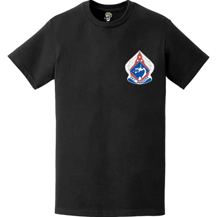 XVIII Airborne Corps DUI Logo Emblem Left Chest T-Shirt Tactically Acquired   