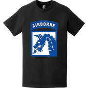 XVIII Airborne Corps SSI Logo Emblem T-Shirt Tactically Acquired   