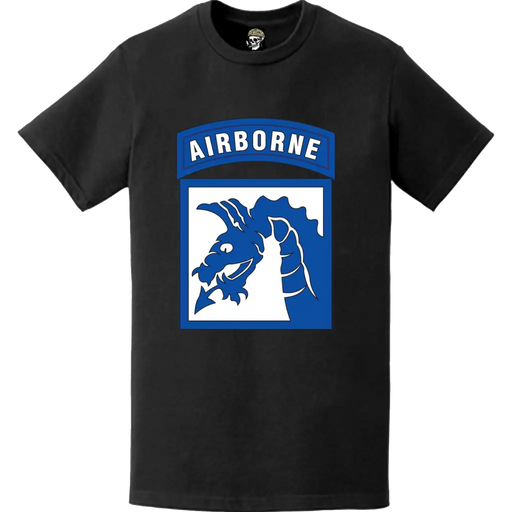 XVIII Airborne Corps SSI Logo Emblem T-Shirt Tactically Acquired   