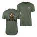 Yesi Pin-Up Girl x USMC 0331 “Guns Up” Machine Gunner T-Shirt Tactically Acquired Military Green Small Tactically Acquired