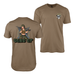 Yesi Pin-Up Girl x USMC 0331 “Guns Up” Machine Gunner T-Shirt Tactically Acquired Woodland Brown Small Tactically Acquired