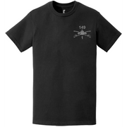 1-149 Armor Regiment Left Chest Logo Emblem T-Shirt Tactically Acquired   