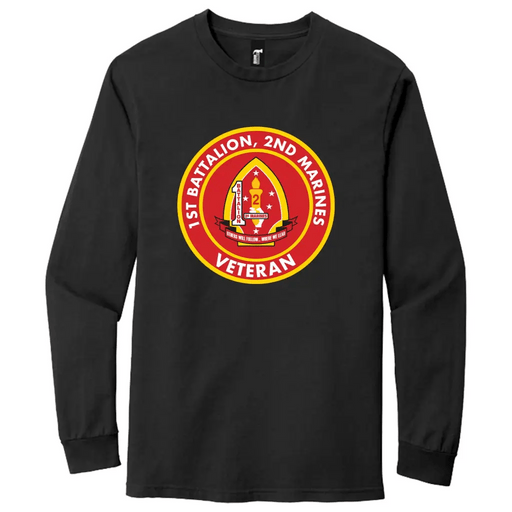 1/2 Marines Veteran Long-Sleeve Shirt Tactically Acquired   