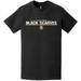 1-2 Infantry "Black Scarves" Motto Logo T-Shirt Tactically Acquired   