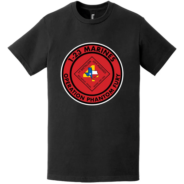1/23 Marines Operation Phantom Fury T-Shirt