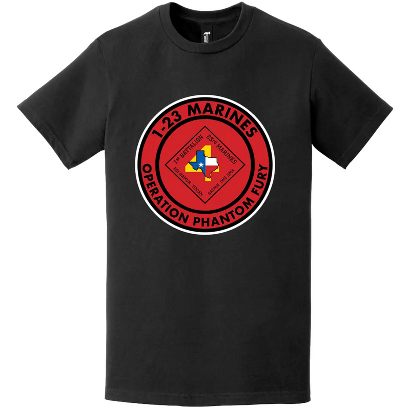 1/23 Marines Operation Phantom Fury T-Shirt