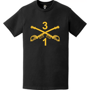 1-3 Cavalry Regiment "Tiger Squadron" Sabers T-Shirt Tactically Acquired   