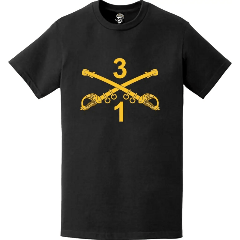 1-3 Cavalry Regiment "Tiger Squadron" Sabers T-Shirt