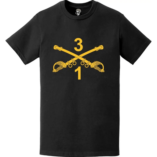 1-3 Cavalry Regiment "Tiger Squadron" Sabers T-Shirt Tactically Acquired   