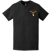1-327 Infantry Regiment 101st Airborne Ranger Left Chest T-Shirt Tactically Acquired   