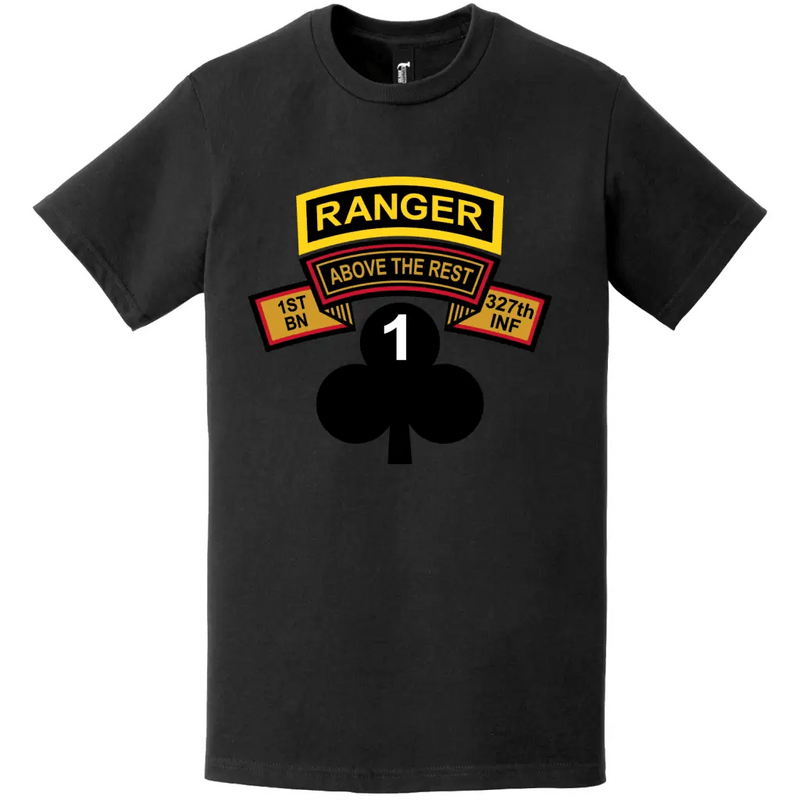 1-327 IR 'Above the Rest' Ranger Tab Logo T-Shirt