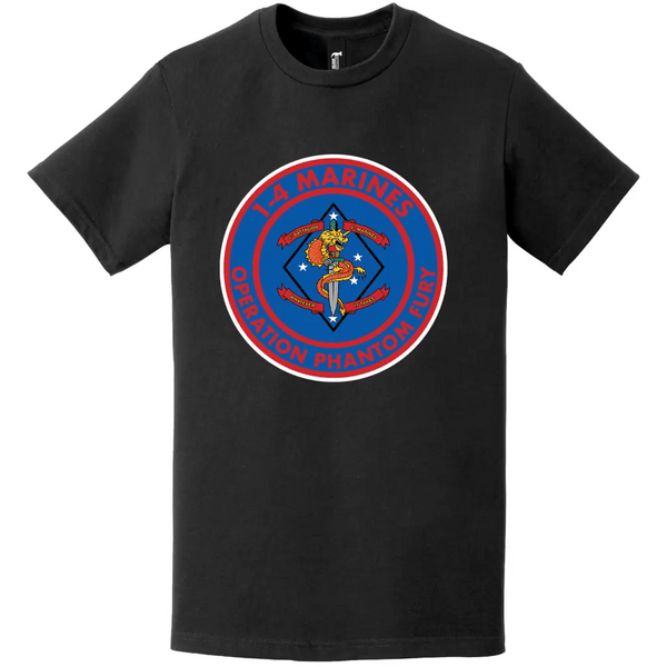 1/4 Marines Operation Phantom Fury T-Shirt