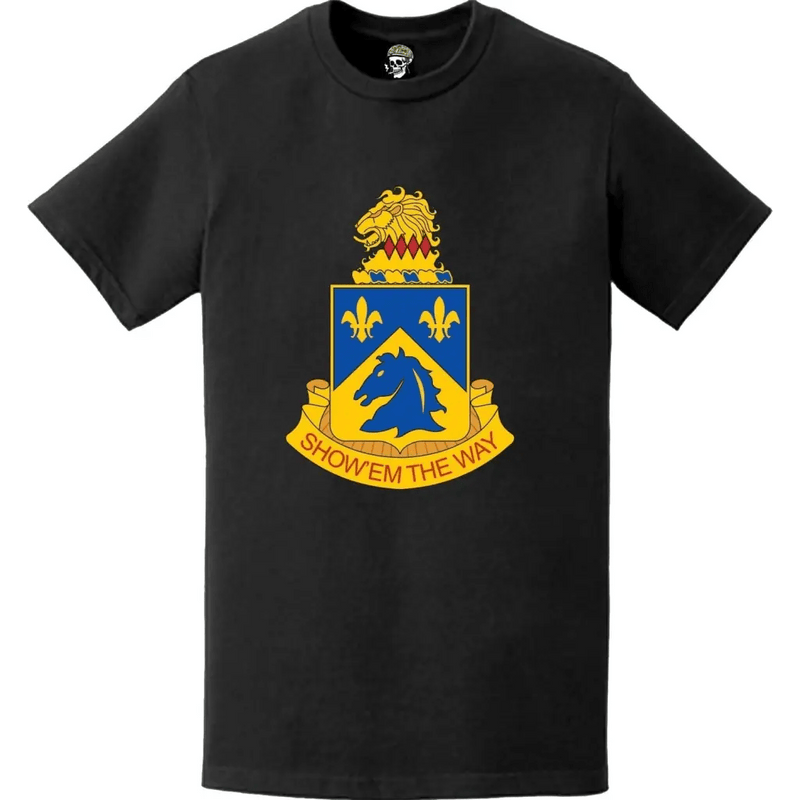 102nd Cavalry Regiment Logo Emblem T-Shirt