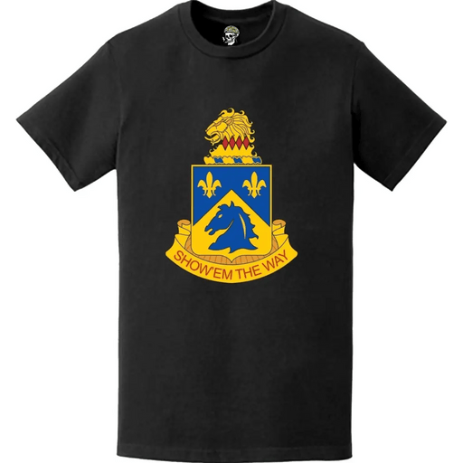 102nd Cavalry Regiment Logo Emblem T-Shirt Tactically Acquired   