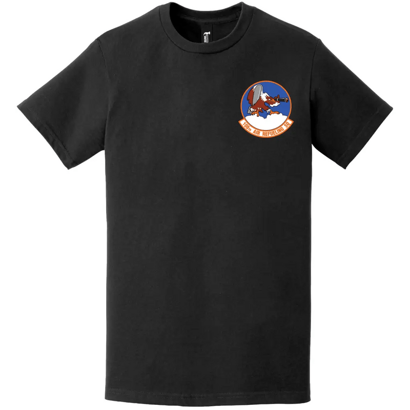 108th Air Refueling Squadron (55th ARS) Logo Left Chest T-Shirt