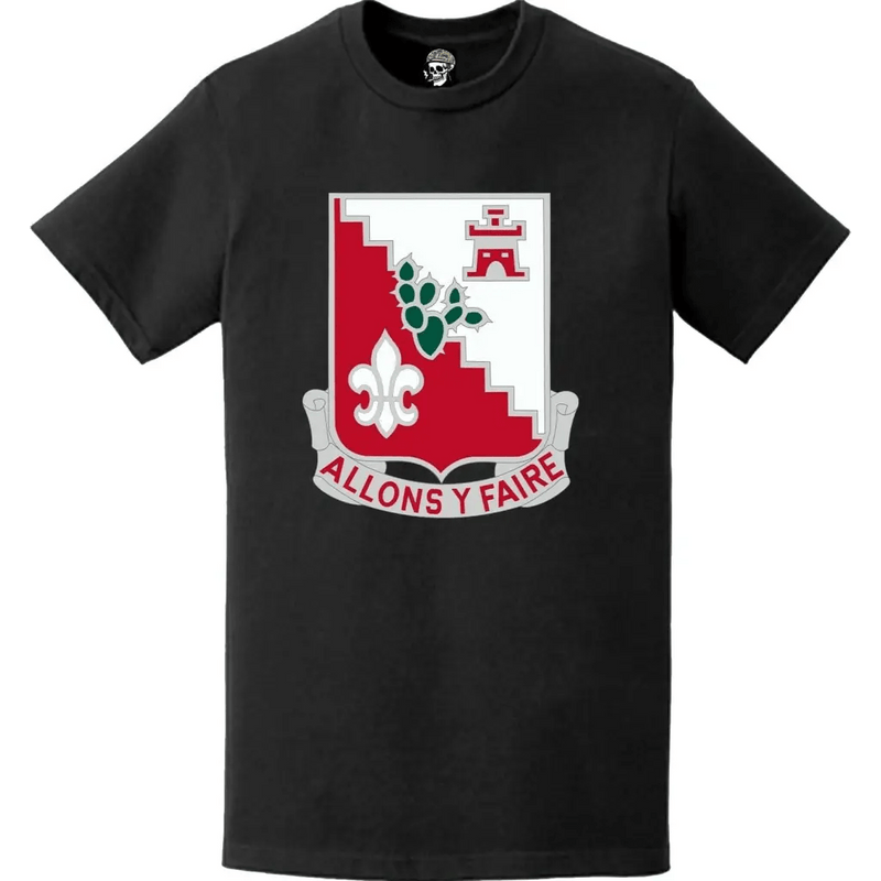 109th Engineer Battalion Logo Emblem T-Shirt