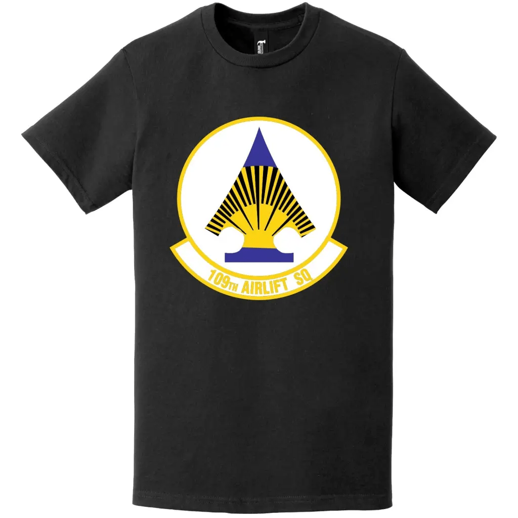 109th Airlift Squadron Logo Emblem T-Shirt Tactically Acquired   