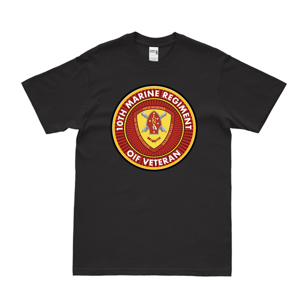 10th Marine Regiment OIF Veteran T-Shirt